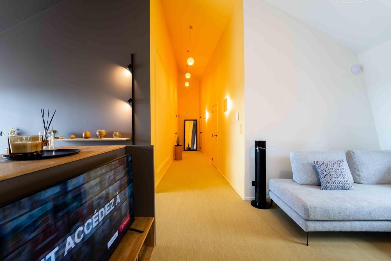 Luxury Penthouse & Terrace - Mons City Center Bagian luar foto